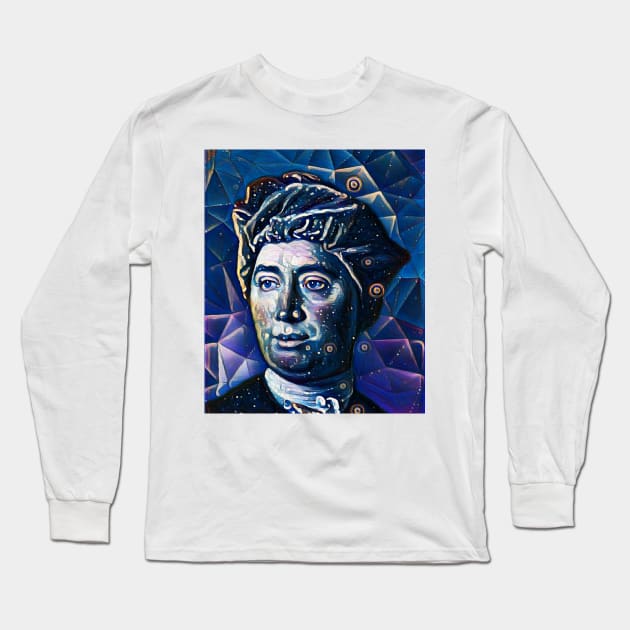 David Hume Portrait | David Hume Artwork 4 Long Sleeve T-Shirt by JustLit